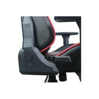  Кресло игровое BRABIX GT Carbon GM-120 (531931) экокожа, черное/красное 