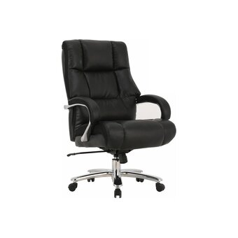  Кресло руководителя BRABIX Premium Bomer HD-007 (531939) рециклированная кожа, черное 