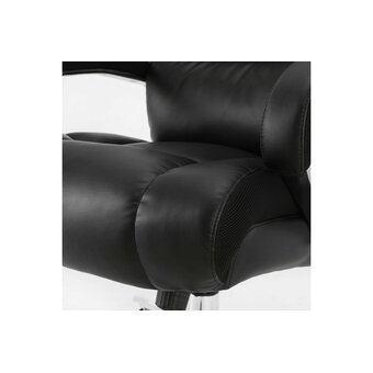  Кресло руководителя BRABIX Premium Bomer HD-007 (531939) рециклированная кожа, черное 