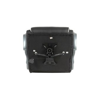  Кресло руководителя BRABIX Premium Strong HD-009 (531945) экокожа черная, ткань серая 