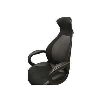  Кресло руководителя BRABIX Premium Genesis EX-517 (531574) ткань/экокожа/сетка черная 