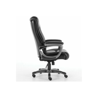  Кресло руководителя BRABIX Premium Solid HD-005 (531941) рециклированная кожа, черное 