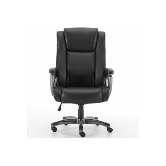  Кресло руководителя BRABIX Premium Solid HD-005 (531941) рециклированная кожа, черное 