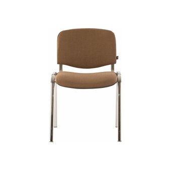  Стул для посетителей BRABIX Iso CF-001 (531421) ткань коричневая 