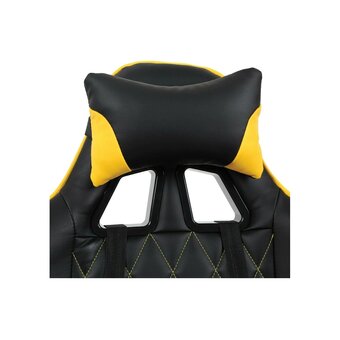  Кресло игровое BRABIX GT Master GM-110 (531927) экокожа, черное/желтое 