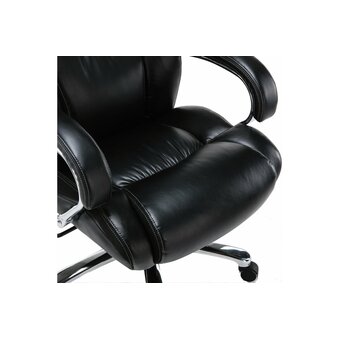  Кресло руководителя BRABIX Premium Status HD-003 (531821) рециклированная кожа, черное 