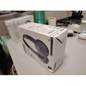  УЦ Наушники полноразмерные bluetooth HOCO W46 голубой-серый (Плохая упаковка) 
