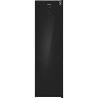  Холодильник Weissgauff WRK 2000 Full NoFrost Inverter Black Glass 