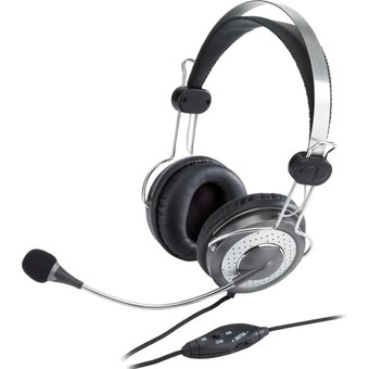  Гарнитура Genius HS-04SU black 