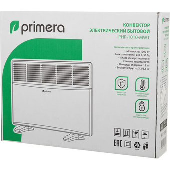  Конвектор Primera PHP-1010-MWT белый 