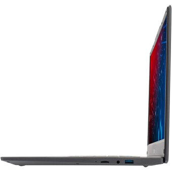  Ноутбук IRU Tactio 15PHR (2150143) Ryzen 5 7430U 8Gb SSD256Gb AMD Radeon Graphics 15.6" IPS FHD (1920x1080) FreeDOS black WiFi BT Cam 4000mAh 