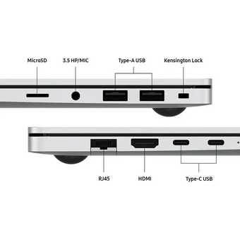  Ноутбук Samsung Galaxy Book 5 NP750XHD-KB1US-Win11Home Core Ultra 7 255U 16Gb SSD512Gb Intel Graphics IPS Touch FHD (1920x1080) Multi Language silv 