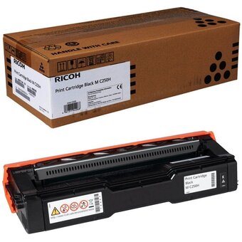  Принт-картридж Ricoh тип MC250H (408340) черный увеличенной ёмкости для Ricoh P301W/MC250FW 6900стр 