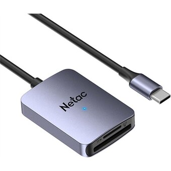  USB Hub Netac WF12 (WK12GYCN) , USB-A to USB3.0*3+RJ45+TypeC 5V . 