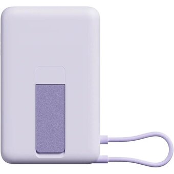  Аккумулятор внешний резервный Xiaomi Magnetic 10000 BHR08PAGL with Built-in Stand Purple 