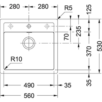 Кухонная мойка Franke Sirius Sid 610 (114.0443.344) оникс 