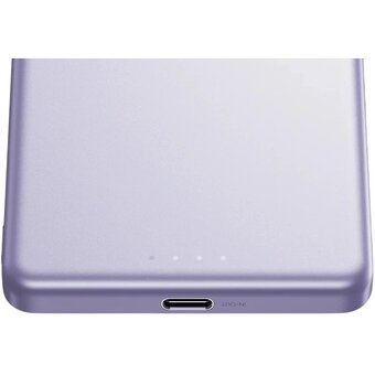  Аккумулятор внешний резервный Xiaomi Super Slim Magnetic 5000 BHR08PNGL Purple 