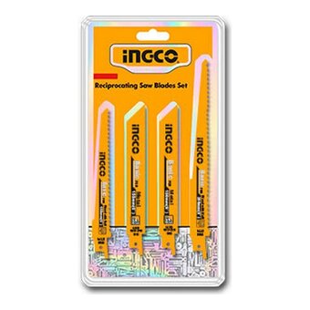  Набор полотен по дереву и металлу для сабельной пилы INGCO RSB1001 10шт 