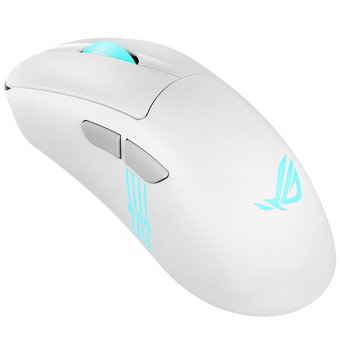  Мышь ASUS P722 Rog Keris II Origin (90MP04A0-BMUA10) Wht 65g 42,000DPI Bluetooth 5.1 2.4GHz 7buttons 