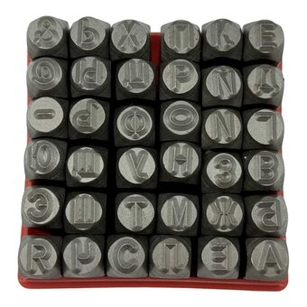  Клейма буквенные TORNERI №6 Т023256 русский шрифт 