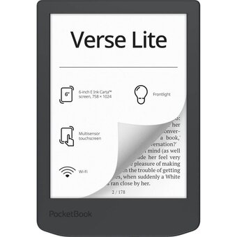  Электронная книга PocketBook PB619-T-WW 619 Verse Lite WW серый 