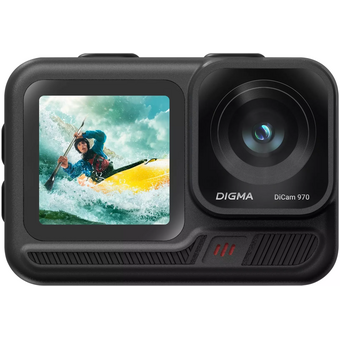  Экшн-камера Digma DiCam 970 DC970 1xCMOS 12Mpix черный 