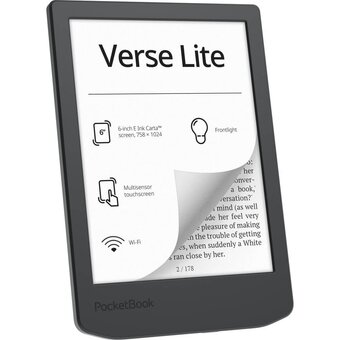  Электронная книга PocketBook PB619-T-WW 619 Verse Lite WW серый 