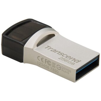  USB-флешка Transcend 890S (TS256GJF890S) USB 3.1 256GB USB 3.1, Type-C 