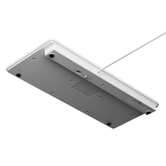  Клавиатура проводная Olmio CK-05 белый 