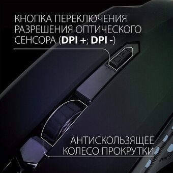  Мышь проводная SONNEN I3 (513523) черная 