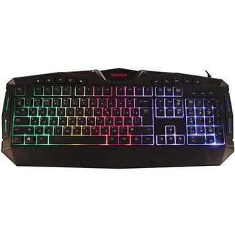  Клавиатура проводная SONNEN Q9M (513511) черная 