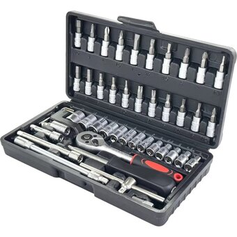  Набор инструментов Cartman 100068523490 46 предметов (жесткий кейс) 