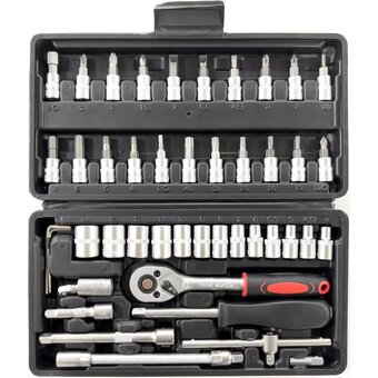  Набор инструментов Cartman 100068523490 46 предметов (жесткий кейс) 