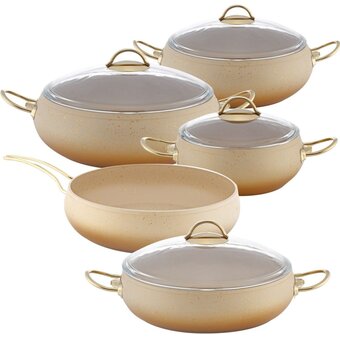  Набор посуды GOLDENSEE GLS-0439C 