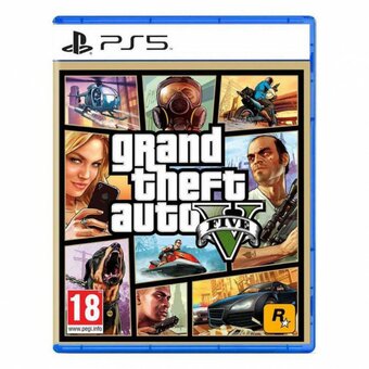  Игра Grand Theft Auto V на PS5, русские субтитры 