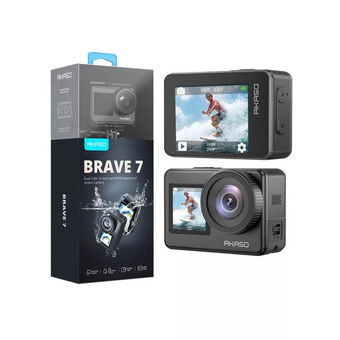  Экшн-камер AKASO Brave 7 type-c Grey (SYYA0018-GY-02) 