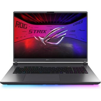  Ноутбук ASUS ROG Strix G18 G815LW-S9014 (90NR0LC1-M000F0) Eclipse Gray 