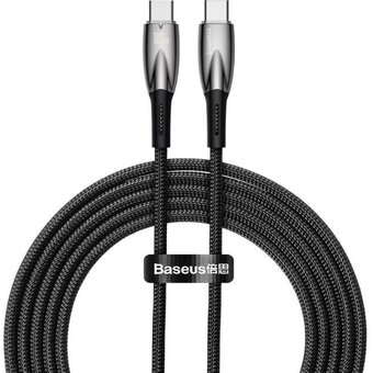  Кабель интерфейсный Baseus CADH000801 Glimmer 2m Black 