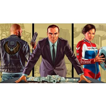  Игра Grand Theft Auto V - Premium Edition на PS4 русские субтитры 