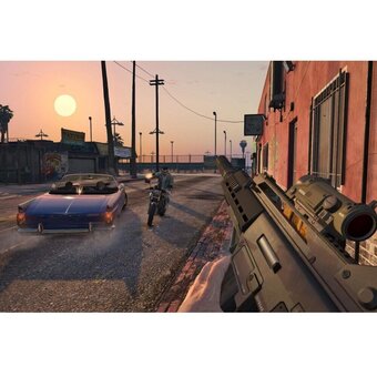  Игра Grand Theft Auto V - Premium Edition на PS4 русские субтитры 