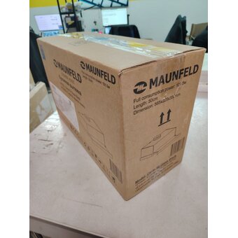  УЦ Вытяжка MAUNFELD Clyde 50 чёрное стекло (плохая упаковка, осутствует стеклянная рамка, потертости) 