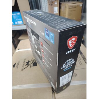  УЦ MB s1700 MSI Mag B760M Mortar Wifi II, 4*DDR5, 1*PCIEx16, 1*PCIEx4, 3*M.2, 2*TypeC, 3*USB3.2Gen2 (плохая упаковка, компонентный ремонт) 