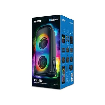  Портативная акустика SVEN PS-1050 черный 