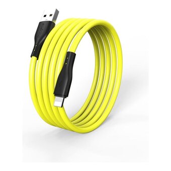  Кабель Smartbuy iK-512-S21by Lightning желтый 