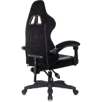  Кресло Knight Wolf серый/черный крестов. пластик 