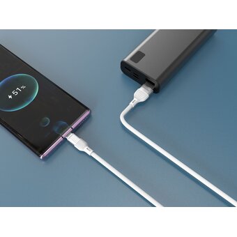  Кабель Smartbuy iK-12-S72w MicroUSB белый 