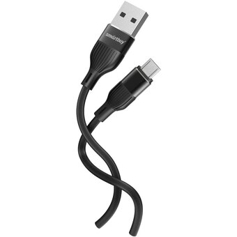  Кабель Smartbuy iK-12-S72b MicroUSB черный 