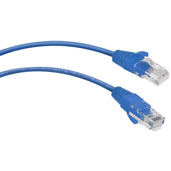  Патч-корд Cabeus PC-UTP-RJ45-Cat.5e-2m-BL неэкранированный, синий 