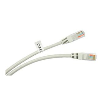  Патч-корд Cabeus PC-UTP-RJ45-Cat.5e-0.5m неэкранированный, серый 