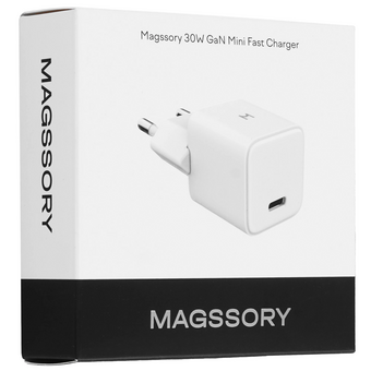  Сетевое зарядное устройство Magssory ACH005 30W белый 